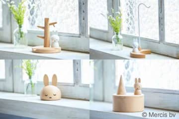 木のぬくもりに癒される。ミッフィー雑貨の新作木製スタンド4種が登場