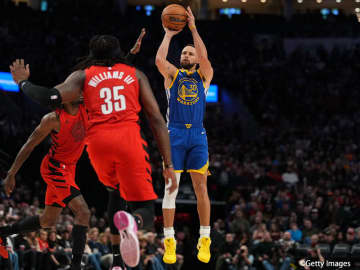 ステフィン・カリーが30歳以降の40得点ゲーム数で単独首位に浮上…12本の3Pを含む48得点と爆発