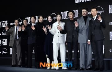 【PHOTO】ヒョンビン＆チョン・ウソン＆ウ・ドファンら、Disney+シリーズ「メイド・イン・コリア」制作発表会に出席