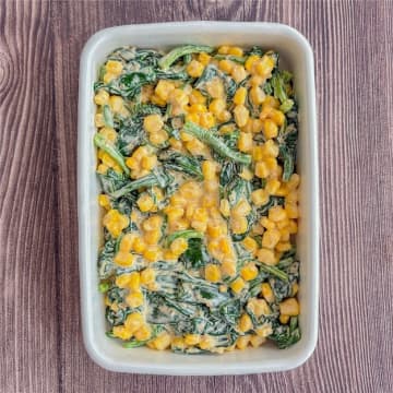 【ゆでて和えるだけ！】ほうれん草1束使い切り！作り置きにもおすすめの副菜レシピ