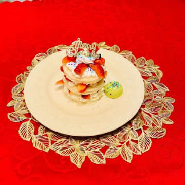 火も使わない！無添加パンでタワーケーキ