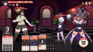 巨乳美女が戦うローグライクサイコロビルダー『RogueDiceR』2026年1月早期アクセス開始！バニーガール、忍者、魔法少女など多種多様なキャラが登場