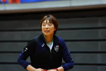 埼玉上尾が3週連続でバレーボール体験会を実施！ 山岸あかねさんらが指導