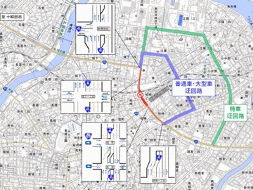 【国道45号】八戸バイパス 八戸市内で安全確認 通行止め区間縮小（16日00:00現在）