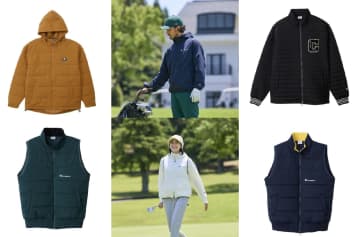 暖かいのにスイング中にたわまない！保温性バツグンなゴルフウェア
