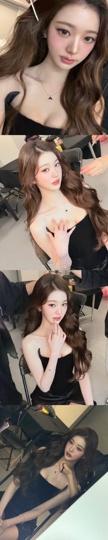 色香漂うドレスから“意外なボリューム感”…IVE・ウォニョン、華奢ボディとのギャップに釘付け【PHOTO】