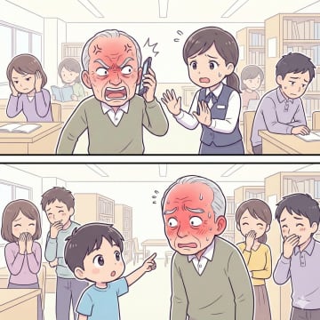 「もしもし！聞こえない！」と図書館で大声で電話する老人が、小学生の一言で黙り込んだワケ【短編小説】