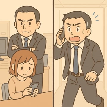 「子供が熱出したくらいで休むな！」と怒る上司→上司の子供が熱をだした時の部下の一言とは【短編小説】