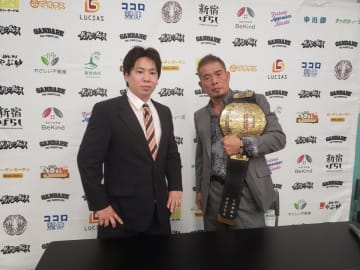 【ガンプロ】石井慧介が王者・望月成晃とのSOG世界無差別級王座戦に不退転の覚悟示す！「後楽園のメインに6回出て1度も勝ってないので、7度目の正直を達成したい」