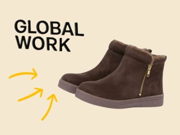 冬のおでかけに♡【グローバルワーク】暖かいのにおしゃれな「一軍シューズ」