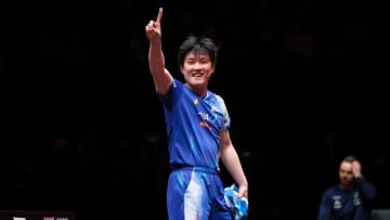張本智和、4度目の決勝で悲願の初優勝＜卓球・WTTファイナルズ香港2025＞