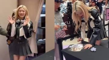 中国で行われたBLACKPINK・ロゼの公式イベントに“偽物”が登場　サイン会まで行い物議も本人は「従っただけ」