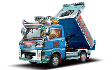 ダイハツ、「ハイゼットトラック PTOダンプ大発命」「ハイゼットトラック パネルバンEXTEND3」など東京オートサロン2026に5台のカスタマイズカーを出展