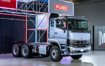 三菱ふそう、台湾で大型トラック「スーパーグレート」新型モデルを発売開始