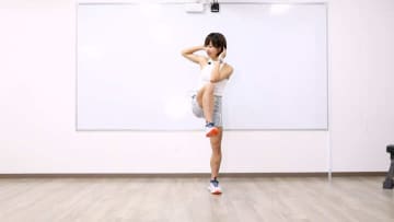 8分でお腹スッキリ。立ち腹筋×ウォーキングは…けっこう効く！