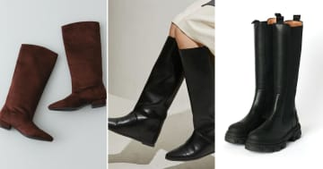 履くだけで即今っぽいコーデに！ 【2025年冬のブーツ】はロング丈が最旬
