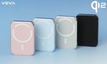 準個体バッテリー内蔵、安全性を追求　「Qi2」準拠のモバイルバッテリー