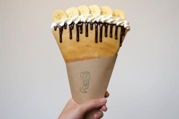 クレープ専門店「クレープとエスプレッソと」長野・松本に、パリパリ食感のクレープ