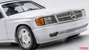 「特注パールホワイト?!」「億越え確実」ヤナセ×AMG 最初の4バルブ搭載『AMG500 SEC 6.0』の魅力