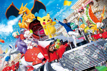 USJの25周年記念“踊ってはしゃげる”「NO LIMIT! パレード」25匹のピカチュウも登場