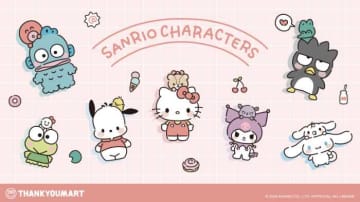 サンリオキャラクターズがALL390円♡サンキューマート限定ゆるかわ新作