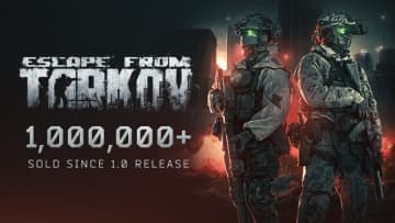 総プレイ時間は1万5千年分！？『Escape from Tarkov』正式リリース以降100万本売上達成で感謝のプロモーションコード公開