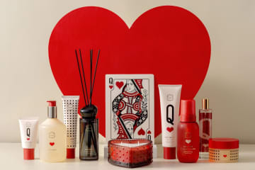 ラリン26年バレンタインコスメ、バニラ香る“ハートの女王”のボディウォッシュ＆クリーム