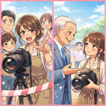 運動会で「うちの子が主役よ！どいて！」と撮影場所を独占する親→校長の一言で態度が一変【短編小説】