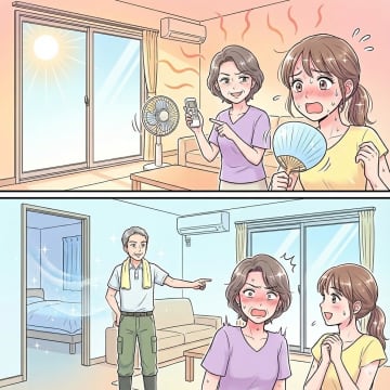 「エアコンなんて贅沢、扇風機で十分」と言う義母。しかし、義父の一言でその場の空気が一変【短編小説】