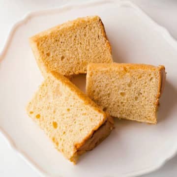 【オイルなし、グルテンなし】米粉のふわふわ「ヨーグルトのシフォンケーキ」の作り方。美味しくてヘルシーなおやつです！