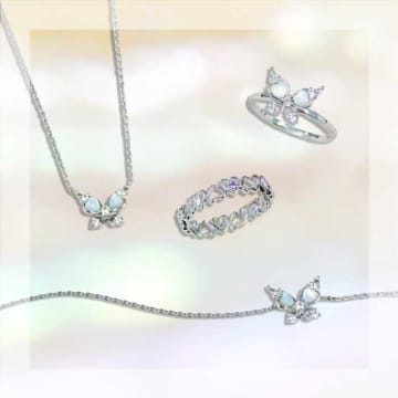 ANNA SUI×蝶モチーフが放つ魔法♡ロマンティックな新作シルバーアクセサリー