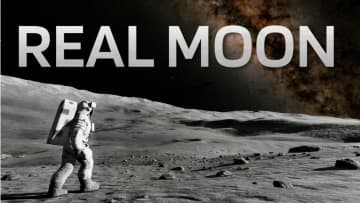 月面探索シミュレーター「REAL MOON」Steamで無料配信開始　観測データをもとに月面を再現