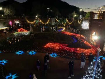 【岐阜市】冬だけのお楽しみ！イルミネーションと“こよみぶね”で感じる冬の風物詩2選