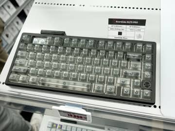 0.001mmラピッドトリガー検知対応のゲーミングキーボード「SU75 Pro」がEverGlideから