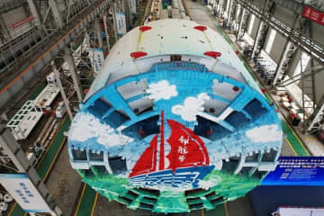 世界最大直径高速鉄道用シールドマシン「領航号」、掘進距離10キロ突破―中国