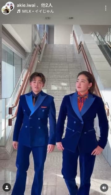 岩井明愛&千怜がスーツ姿でキレキレのダンスを披露　最強ツインズのダンスユニットをファンは大絶賛！