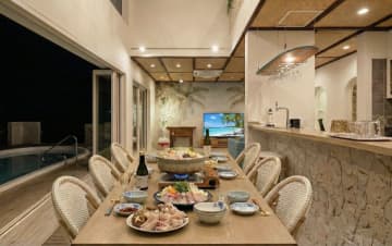 30％OFF！サウナ・カラオケ付き貸切別荘　忘年会＆新年会 キャンペーン　12/17～1/31実施！～湘南『Hale Kotsubo』で叶える気軽なショートトリップ～　都心から車で約1時間、ホテルでは味わえないプライベートなひととき