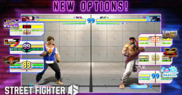 「スト6」最新アップデートが配信開始！画面デザイン選択や実況機能「天鬼ぷるる」追加