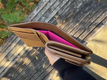 【キングジム】財布にも余裕で入る“極薄エコバッグ”がめちゃ重宝！買い物で使ってみた（レビュー）