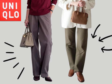 冬のボトムス選び →【ユニクロ】カジュアルすぎない「サマ見えパンツ」が正解かも！