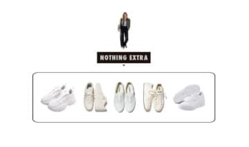 飾りはない方がいい「着回しを邪魔するノイズがない」スニーカー