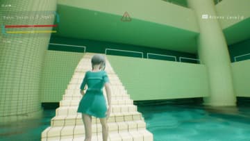 リミナルスペースでサバイバルホラーFPS/TPS『P4ST3L』12月24日早期アクセス開始。恐怖に満ちた青の世界を探索