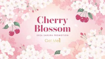 ジェルミーワン×桜♡春を纏う指先にCherryBlossom登場