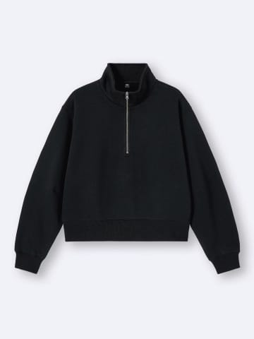 【GU値下げ】で1,990円！ 40・50代のスタメン候補♡「ハーフジップトップス」