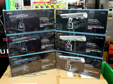 Lian Liの水冷CPUクーラー「HydroShift II LCD-S」が発売、3.4型IPSパネル搭載