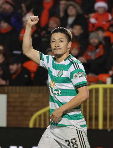 セルティックの前田が今季6点目　スコットランド・プレミアリーグ