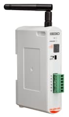 バッテリ寿命10年、測温抵抗体の温度データを無線送信するリモートI/Oノードを販売