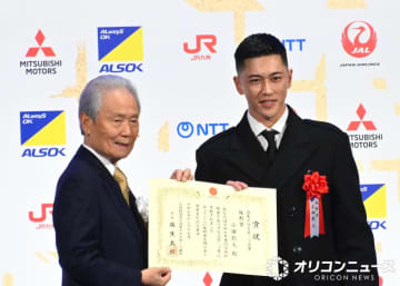小田凱人、「日本プロスポーツ大賞」殊勲賞受賞　史上最年少”生涯ゴールデンスラム”達成で歴史的快挙