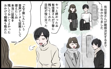 【漫画】「さよならお母さん」毒親との絶縁…モラハラ夫から逃げた義姉の未来【宏樹の場合 Vol.11】