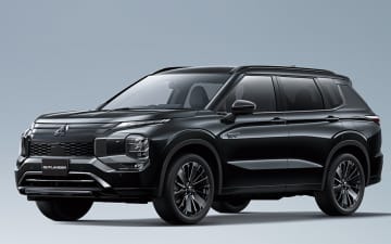 三菱自動車、黒で仕立てた特別仕様車「アウトランダーPHEV ブラックエディション」